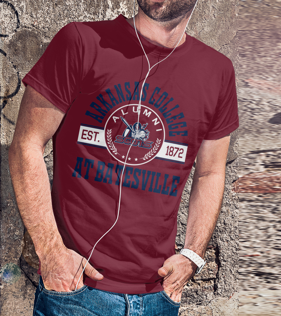 Arkansas College Alumni Scots Est. 1872 At Batesville T-Shirt