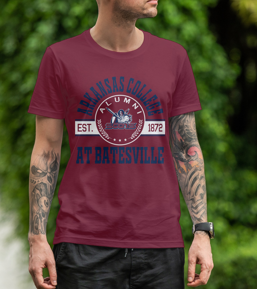 Arkansas College Alumni Scots Est. 1872 At Batesville T-Shirt