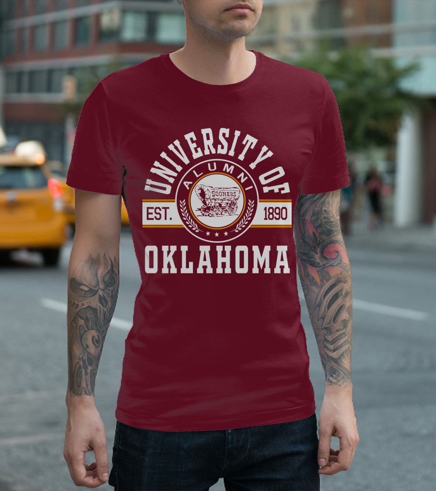 University of Oklahoma Alumni Sooners Est. 1890 T-Shirt