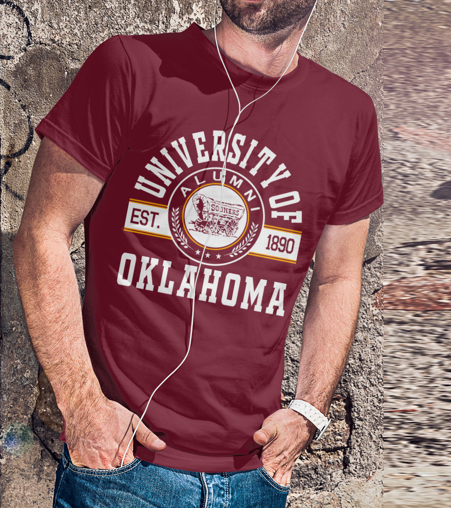 University Of Oklahoma Alumni Sooners Est. 1890 T-Shirt