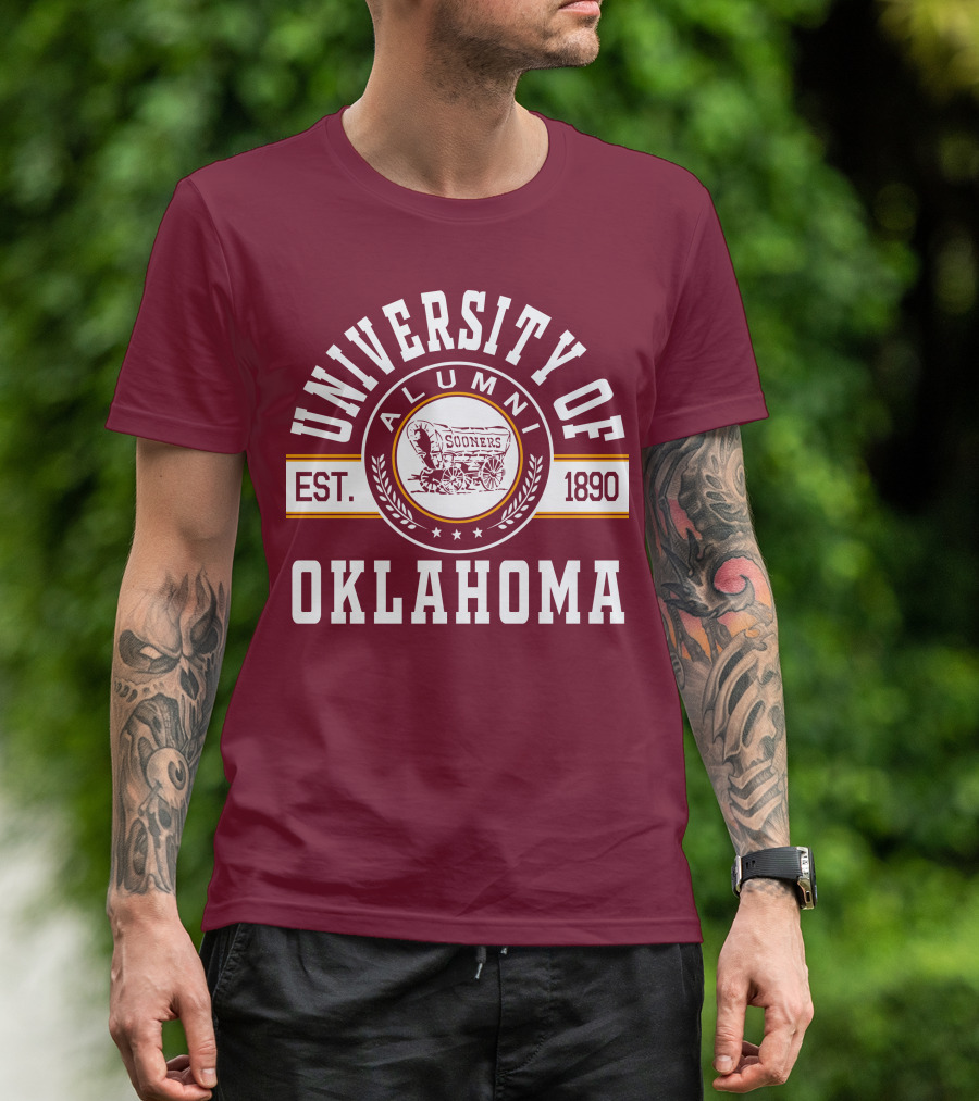 University Of Oklahoma Alumni Sooners Est. 1890 T-Shirt