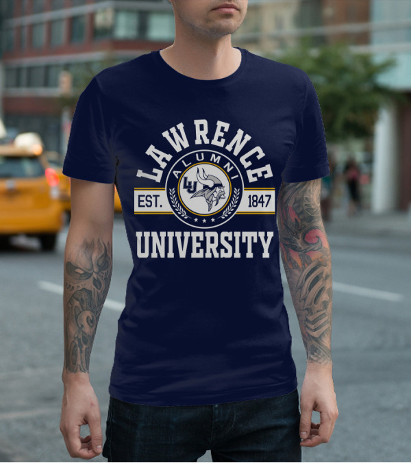 Lawrence University Alumni Est. 1847 Viking T-Shirt