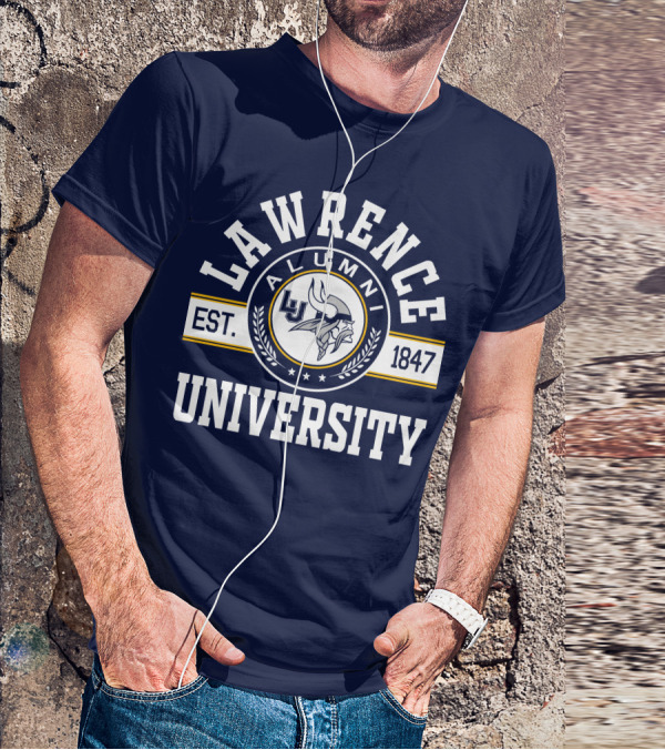Lawrence University Alumni Est. 1847 Viking T-Shirt
