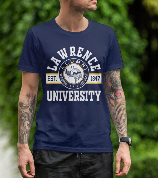 Lawrence University Alumni Est. 1847 Viking T-Shirt