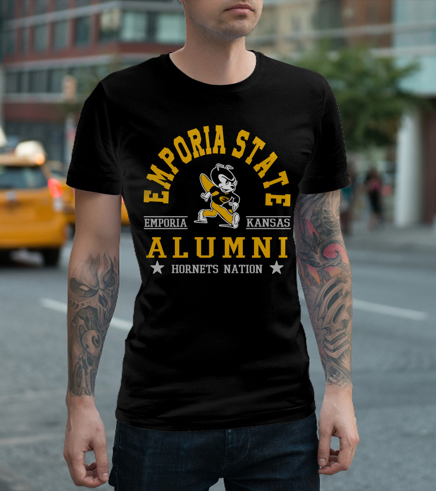 Emporia State Alumni Hornets Nation Emporia Kansas T-Shirt