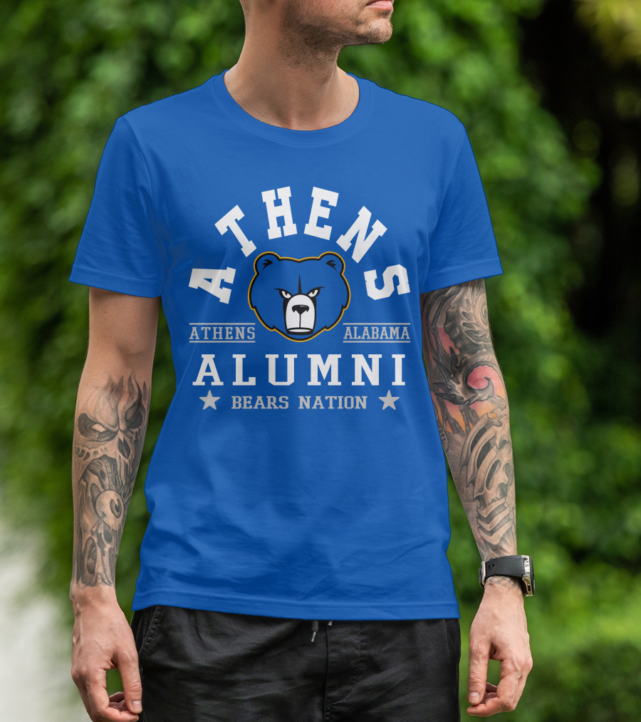 Athens Alabama Alumni Bears Nation T-Shirt