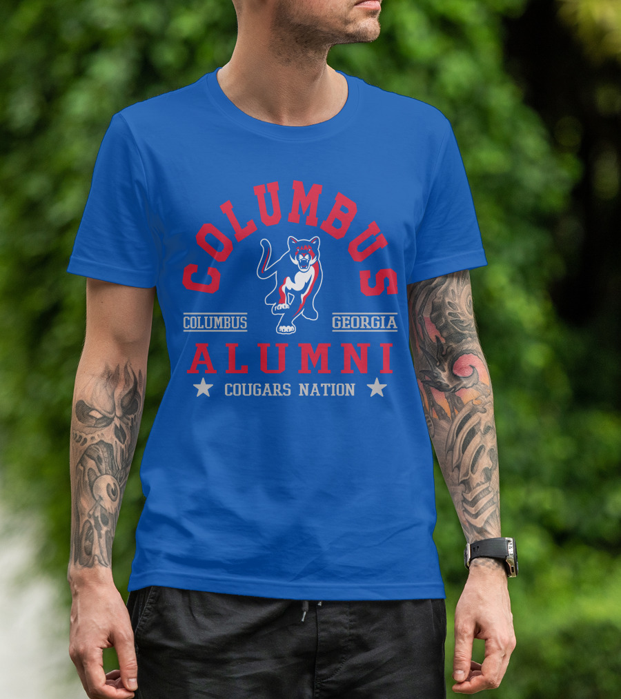 Columbus Georgia Alumni Cougars Nation T-Shirt