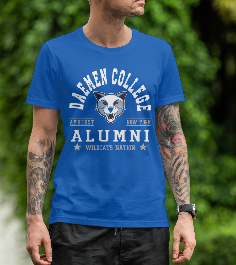 Daemen College Alumni Wildcats Nation Amherst New York T-Shirt