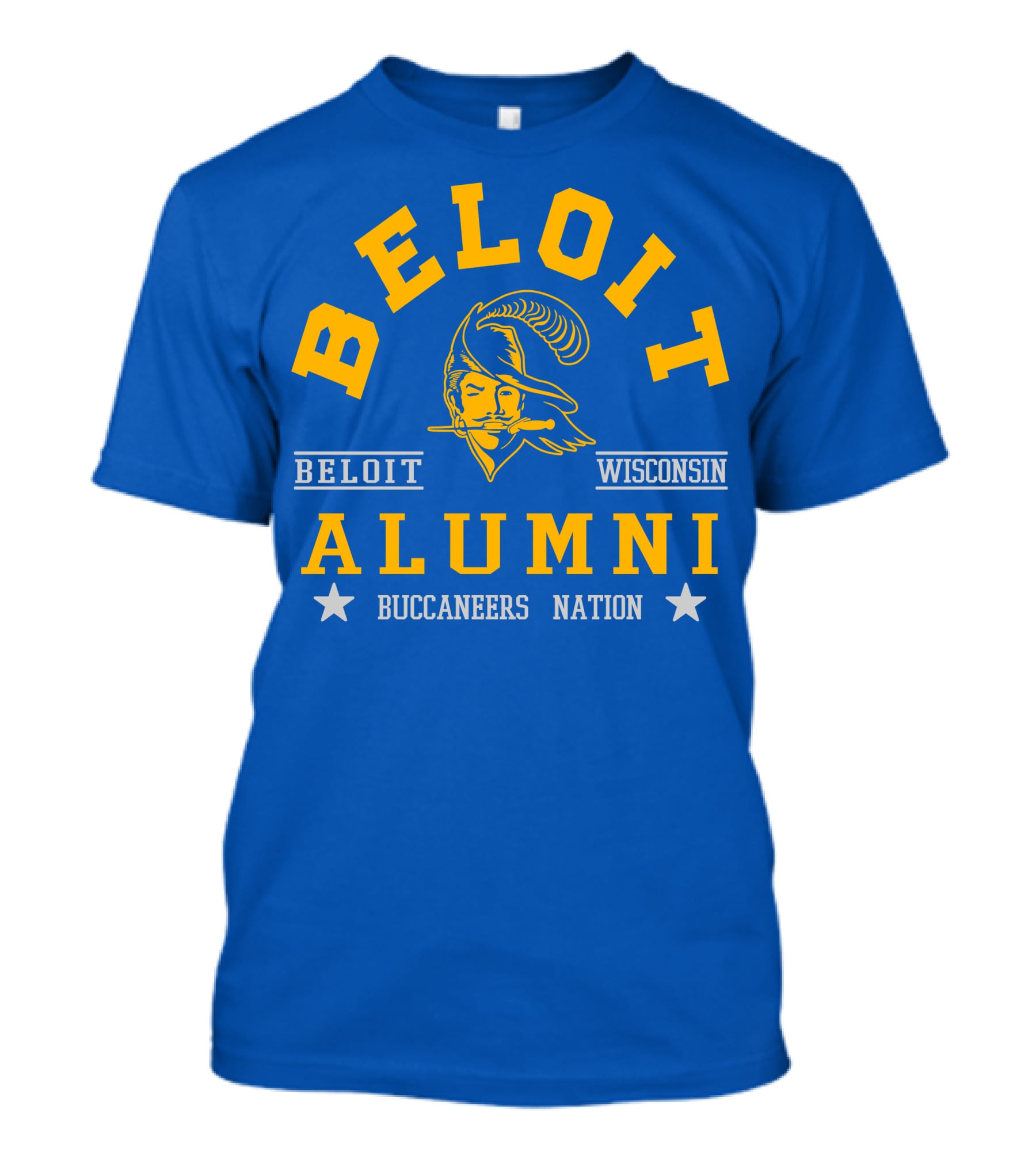 Beloit Wisconsin Alumni Buccaneers Nation T-Shirt