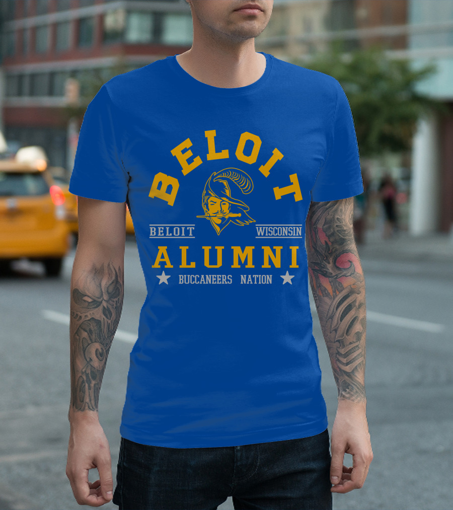 Beloit Wisconsin Alumni Buccaneers Nation T-Shirt