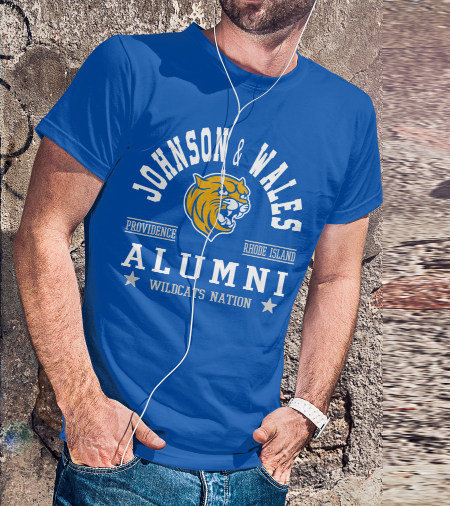 Johnson And Wales Wildcats Alumni Providence Rhode Island Nation T-Shirt