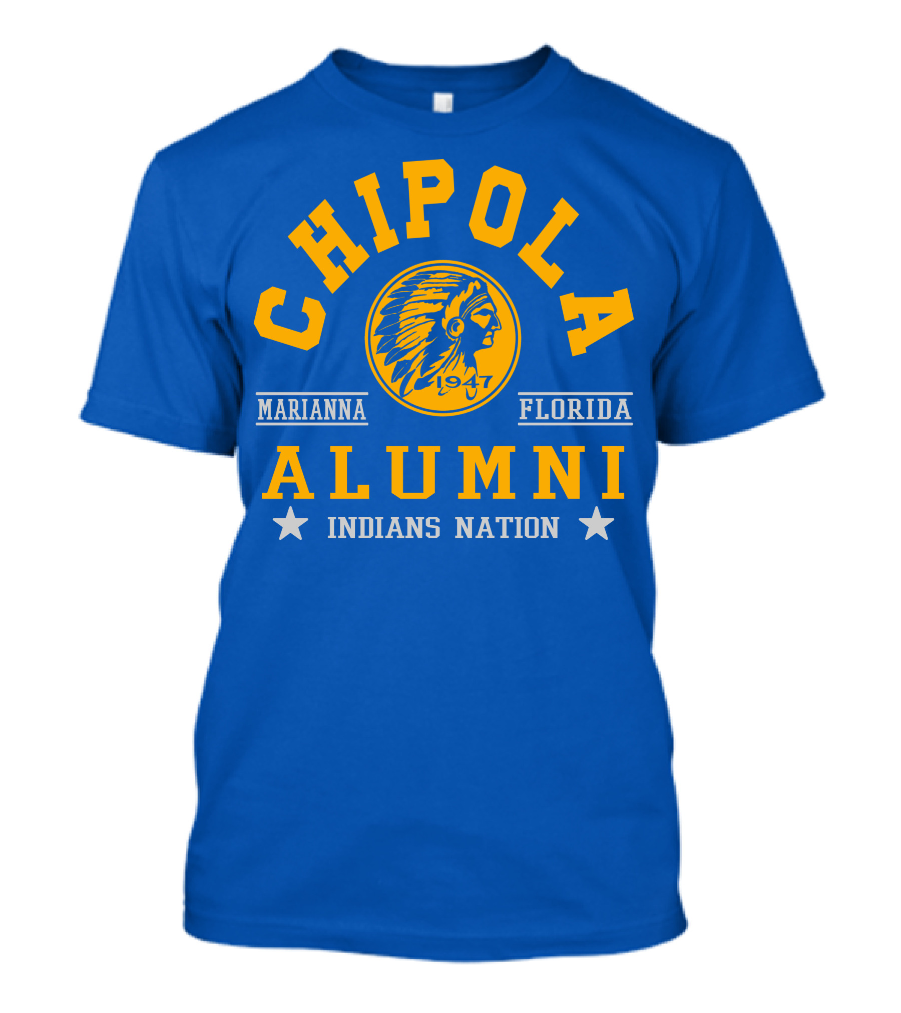 Chipola Alumni Indians Nation Marianna Florida 1947 T-Shirt