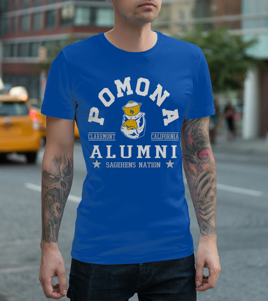 Pomona Claremont California Alumni Sagehens Nation T-Shirt