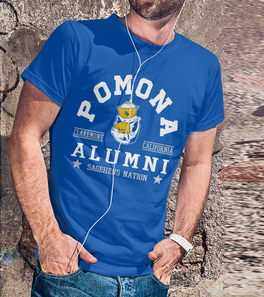 Pomona Claremont California Alumni Sagehens Nation T-Shirt