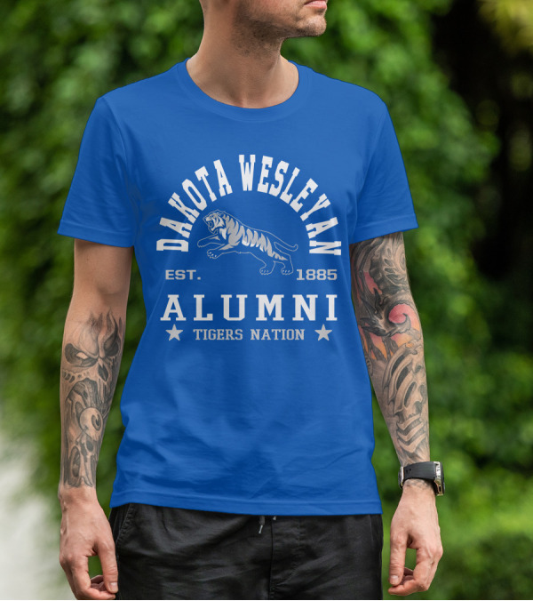Dakota Wesleyan University Alumni Tigers Nation Est. 1885 T-Shirt