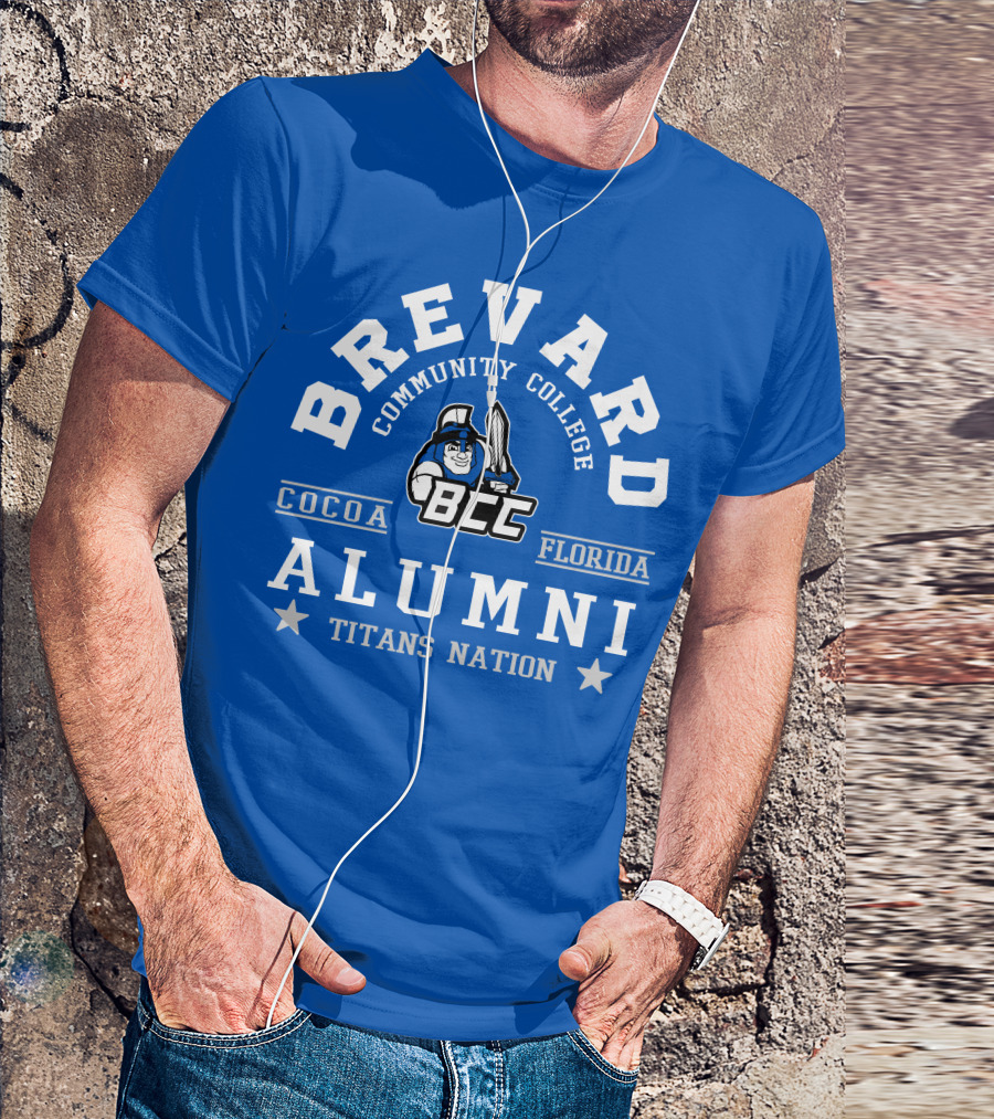 Brevard Community College Alumni Titans Nation Cocoa Florida BCC T-Shirt