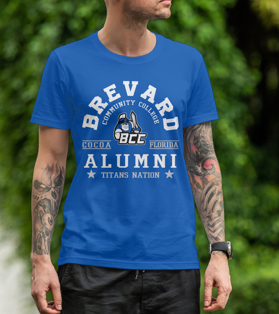 Brevard Community College Alumni Titans Nation Cocoa Florida BCC T-Shirt