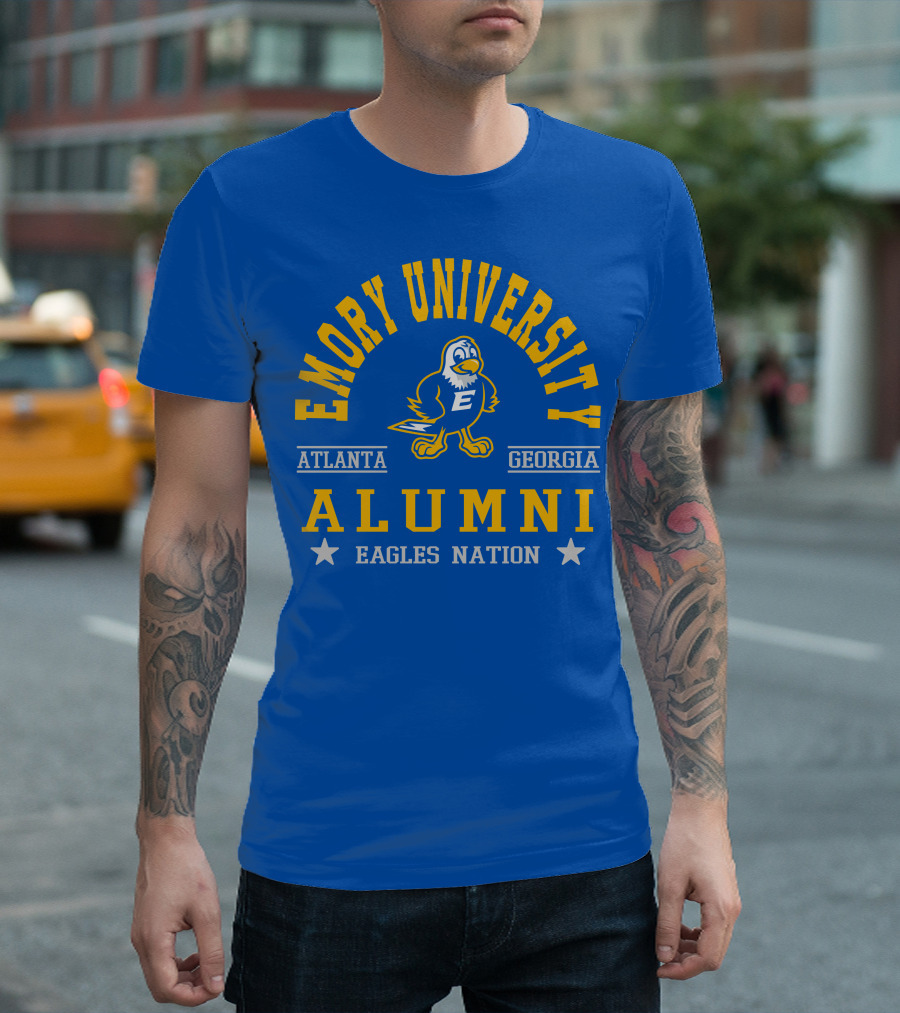 Emory University Alumni Atlanta Georgia Eagles Nation T-Shirt