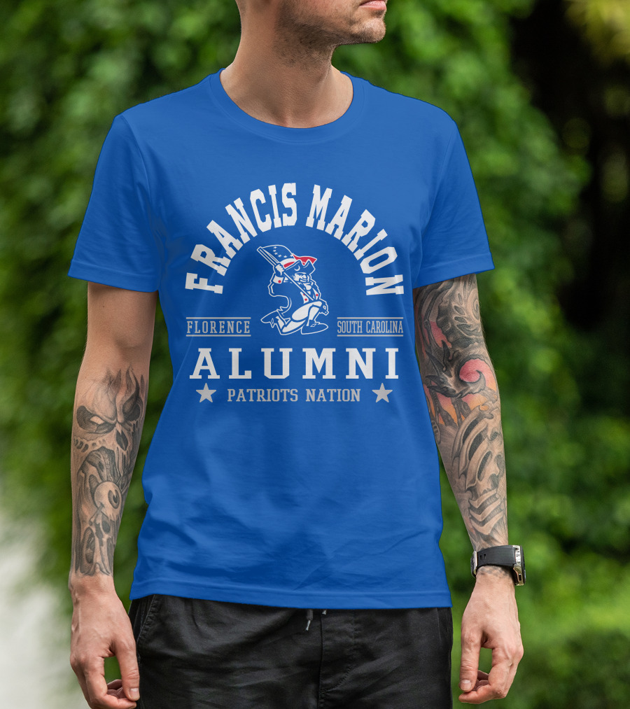 Francis Marion Alumni Patriots Nation Florence South Carolina T-Shirt