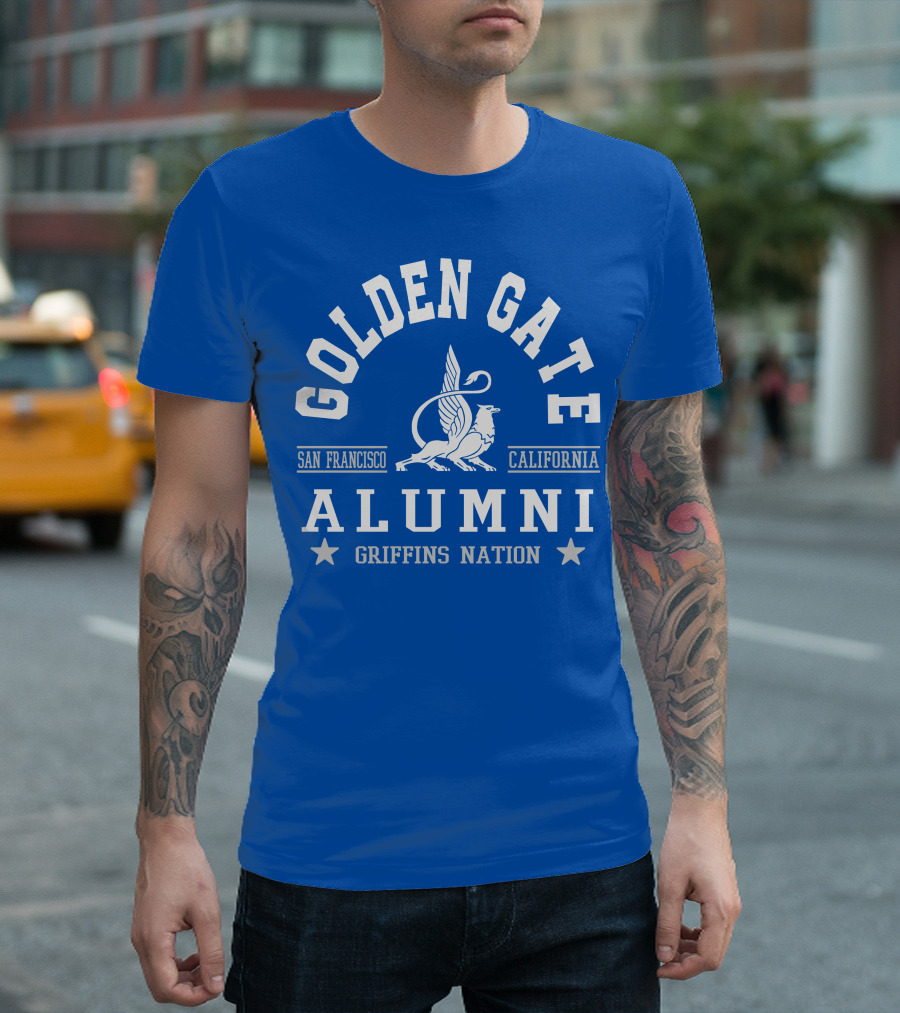 Golden Gate Alumni San Francisco California Griffins Nation T-Shirt