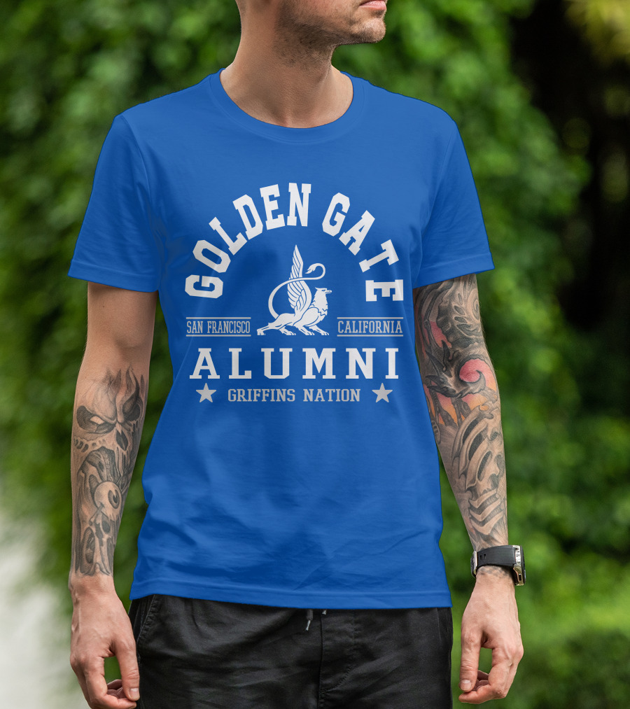 Golden Gate Alumni San Francisco California Griffins Nation T-Shirt