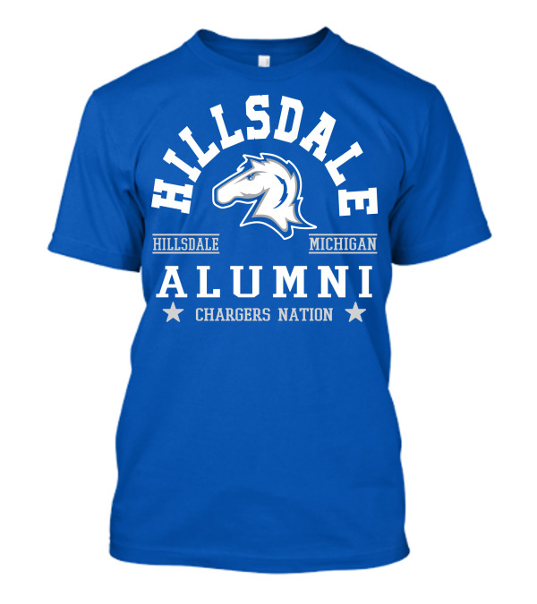 Hillsdale Chargers Nation Alumni Michigan T-Shirt