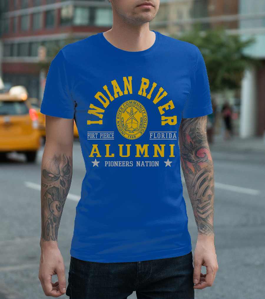 Indian River Community College Fort Pierce Florida Alumni Pioneers Nation 1960 T-Shirt