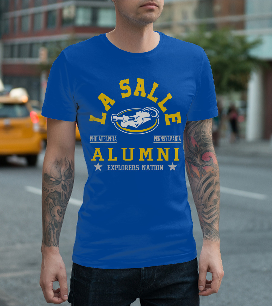 La Salle Philadelphia Pennsylvania Alumni Explorers Nation T-Shirt