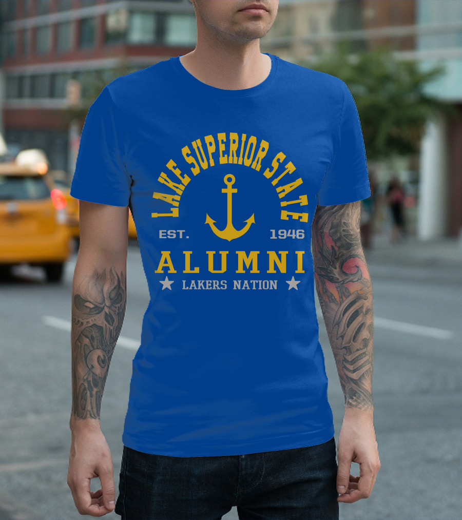 Lake Superior State Alumni Lakers Nation Est. 1946 T-Shirt