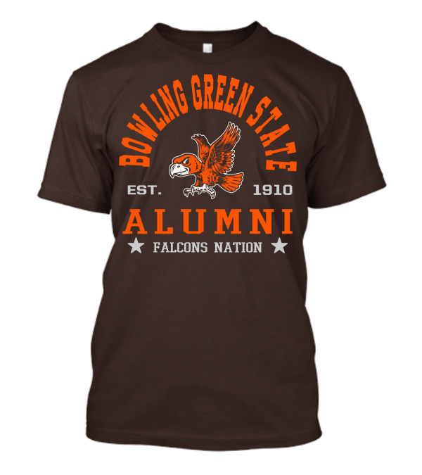 Bowling Green State University Falcons Alumni Est. 1910 Nation T-Shirt