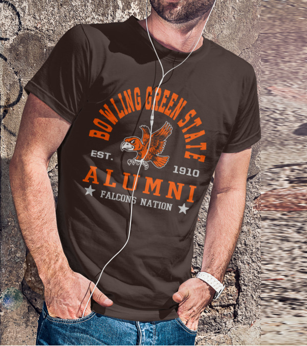 Bowling Green State University Falcons Alumni Est. 1910 Nation T-Shirt