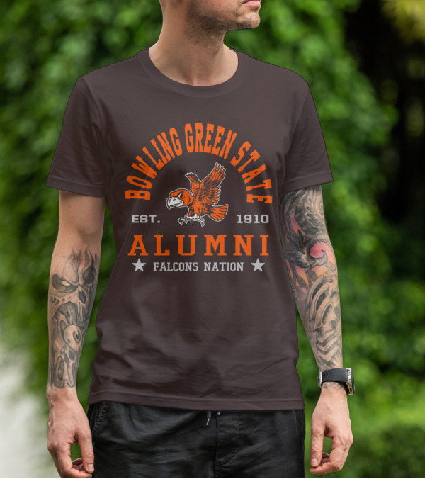 Bowling Green State University Falcons Alumni Est. 1910 Nation T-Shirt