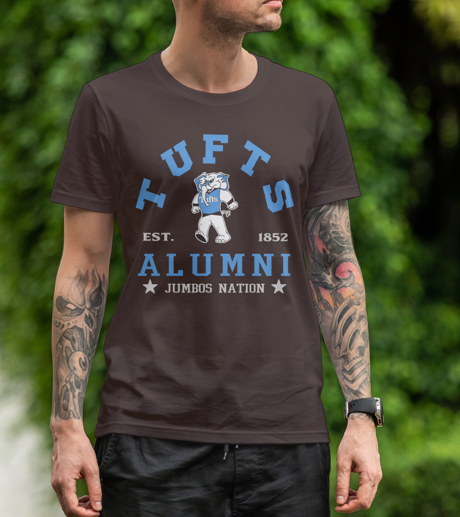 Tufts Alumni Jumbos Nation Est. 1852 T-Shirt