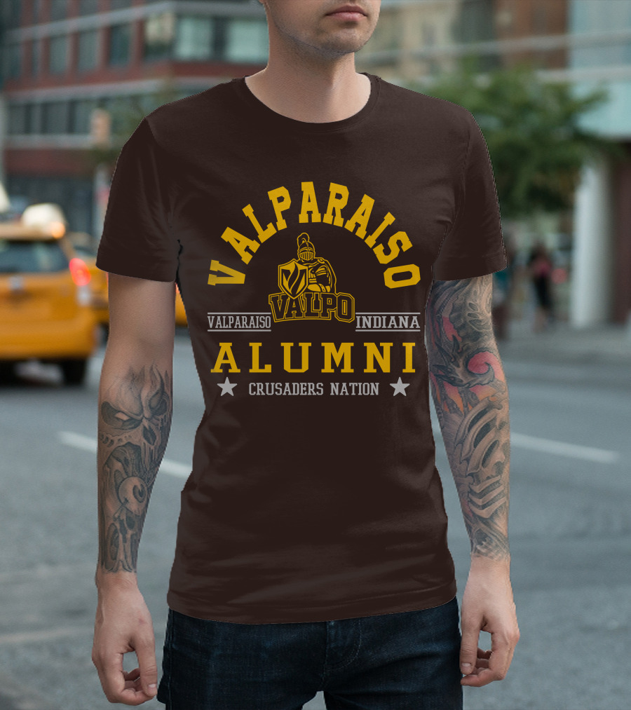 Valparaiso Indiana Valpo Alumni Crusaders Nation T-Shirt