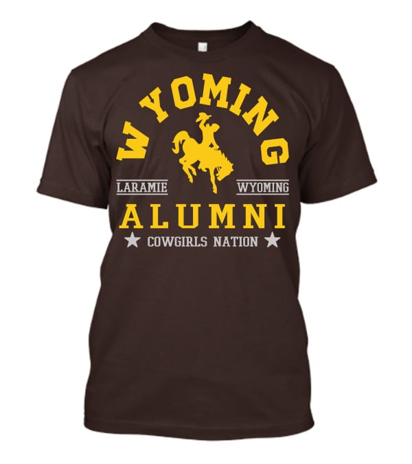 Wyoming Alumni Laramie Cowgirls Nation T-Shirt