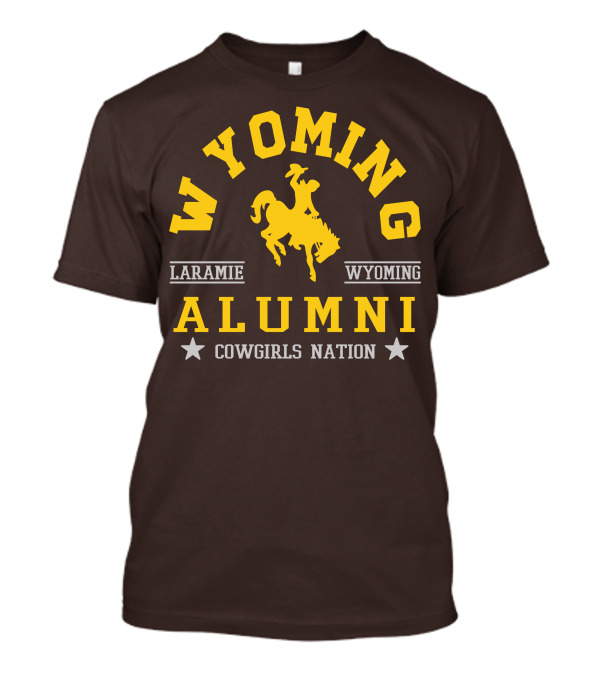 Wyoming Alumni Laramie Cowgirls Nation T-Shirt