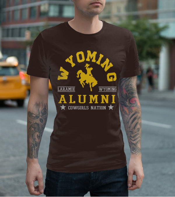 Wyoming Alumni Laramie Cowgirls Nation T-Shirt