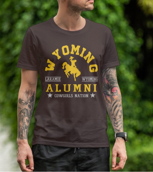 Wyoming Alumni Laramie Cowgirls Nation T-Shirt