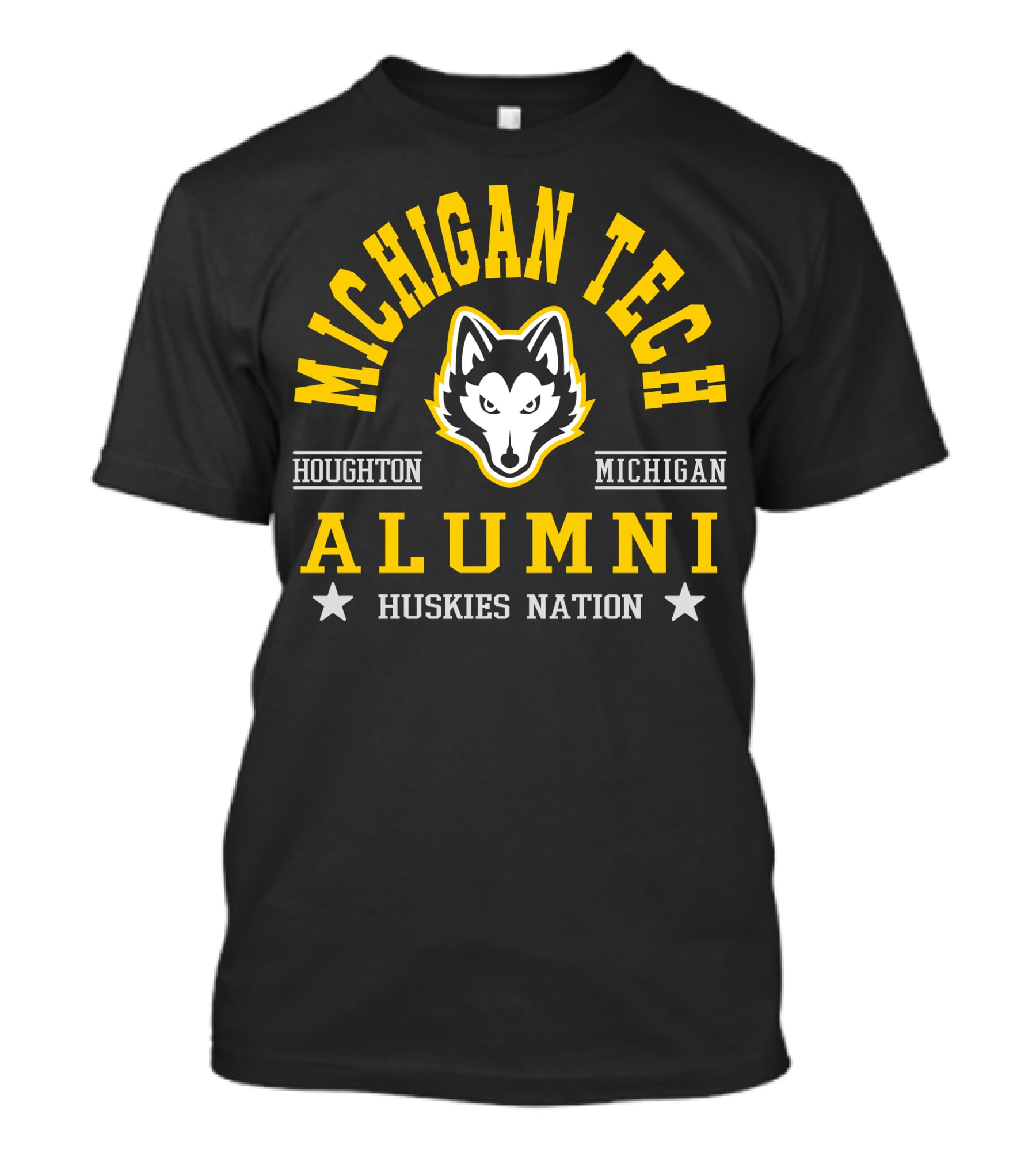 Michigan Tech Alumni Houghton Michigan Huskies Nation T-Shirt
