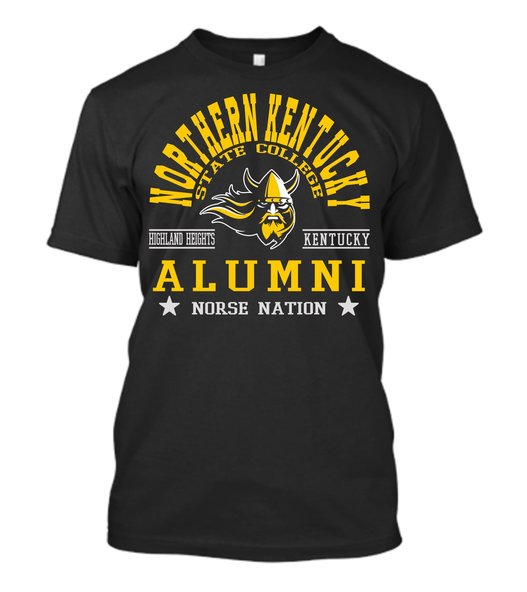 Northern Kentucky State College Alumni Norse Nation Highland Heights Kentucky T-Shirt