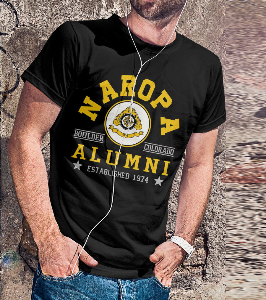 Naropa University Alumni Boulder Colorado Established 1974 T-Shirt