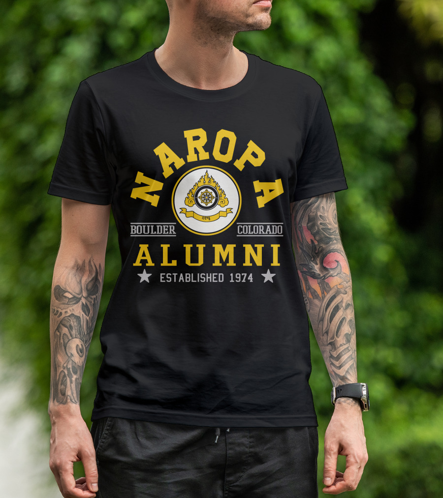 Naropa University Alumni Boulder Colorado Established 1974 T-Shirt