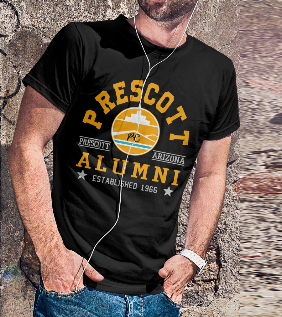 Prescott Alumni Arizona PC Established 1966 T-Shirt