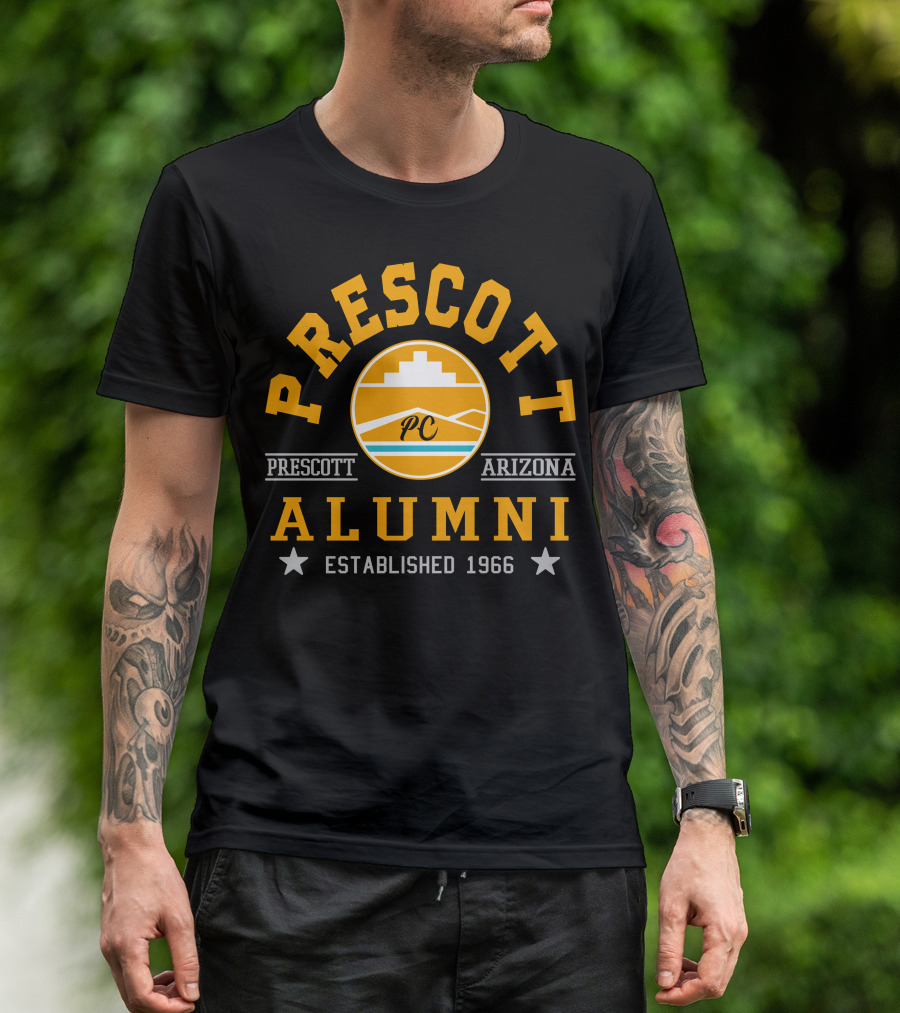 Prescott Alumni Arizona PC Established 1966 T-Shirt