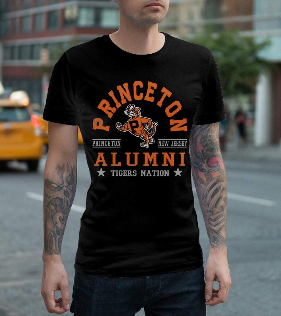Princeton Alumni Tigers Nation New Jersey T-Shirt