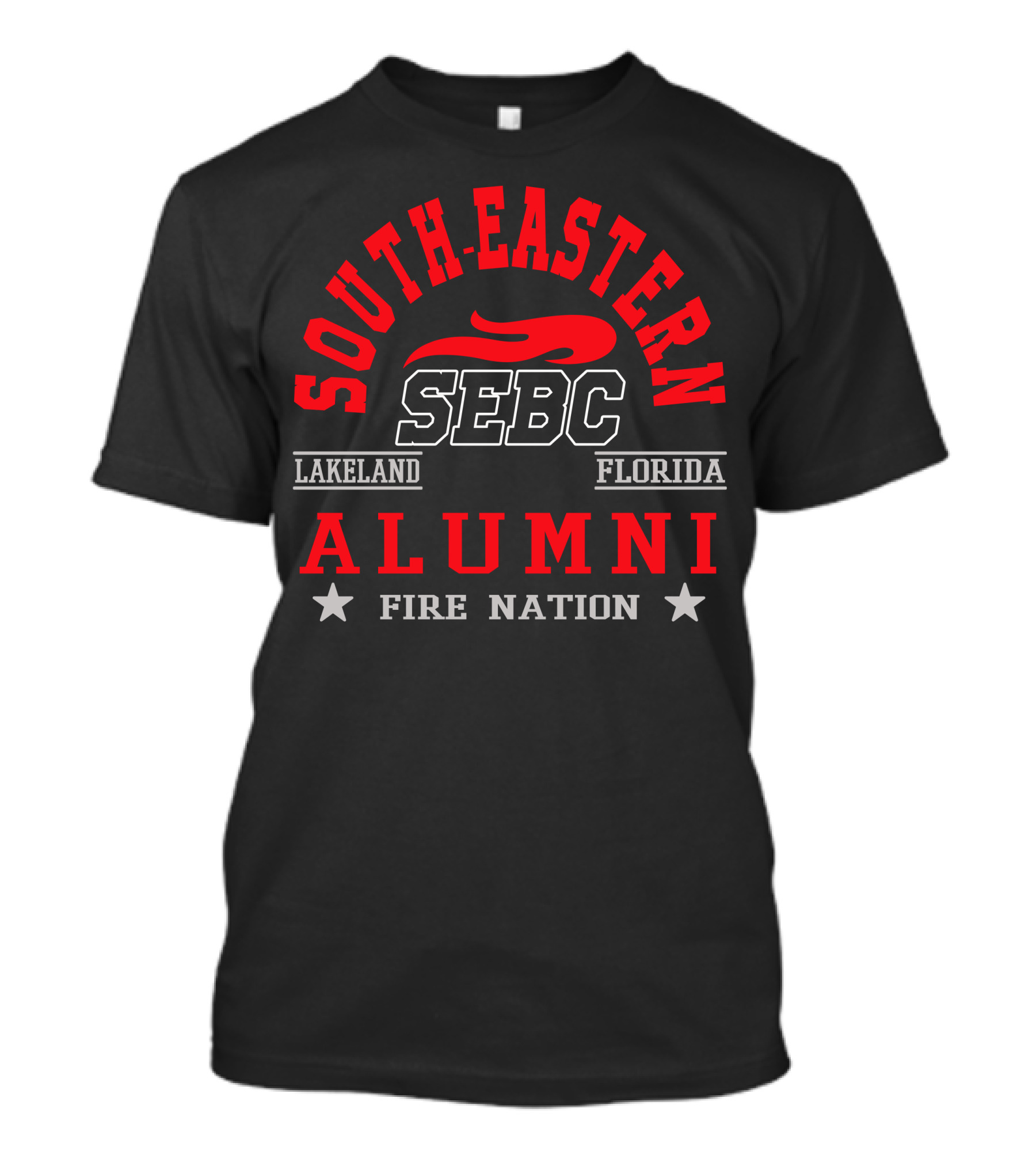 South-Eastern SEBC Lakeland Florida Alumni Fire Nation T-Shirt