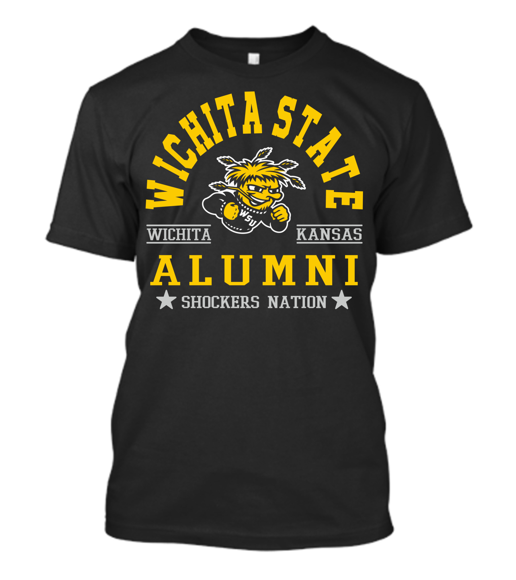 Wichita State Kansas Alumni Shockers Nation WSU T-Shirt