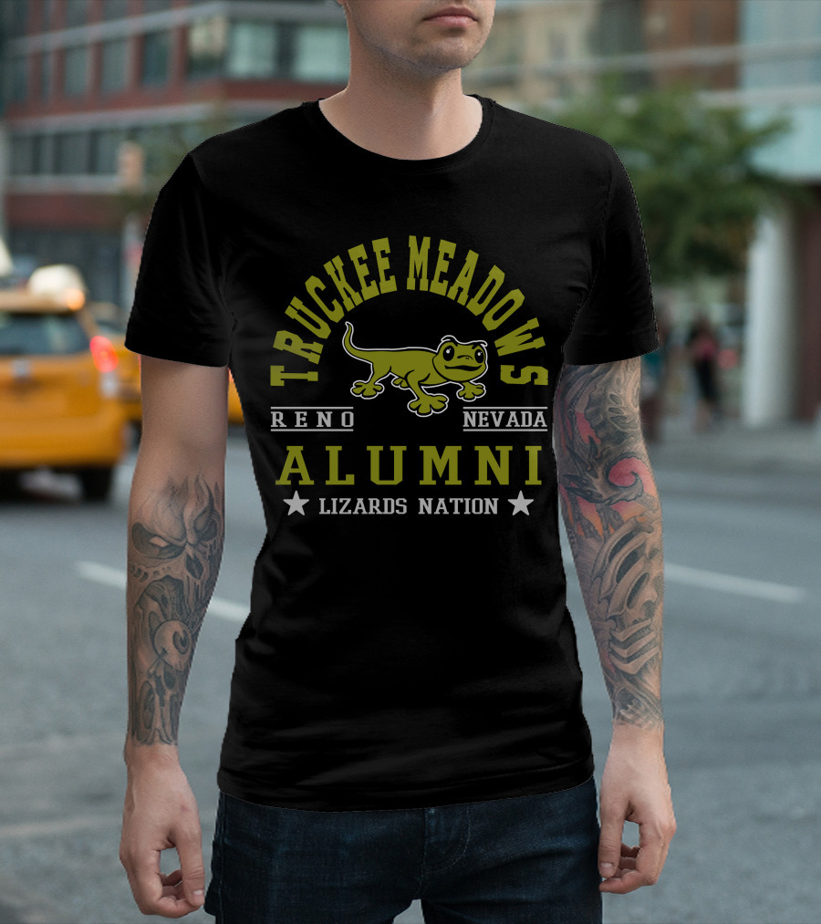 Truckee Meadows Reno Nevada Alumni Lizards Nation T-Shirt