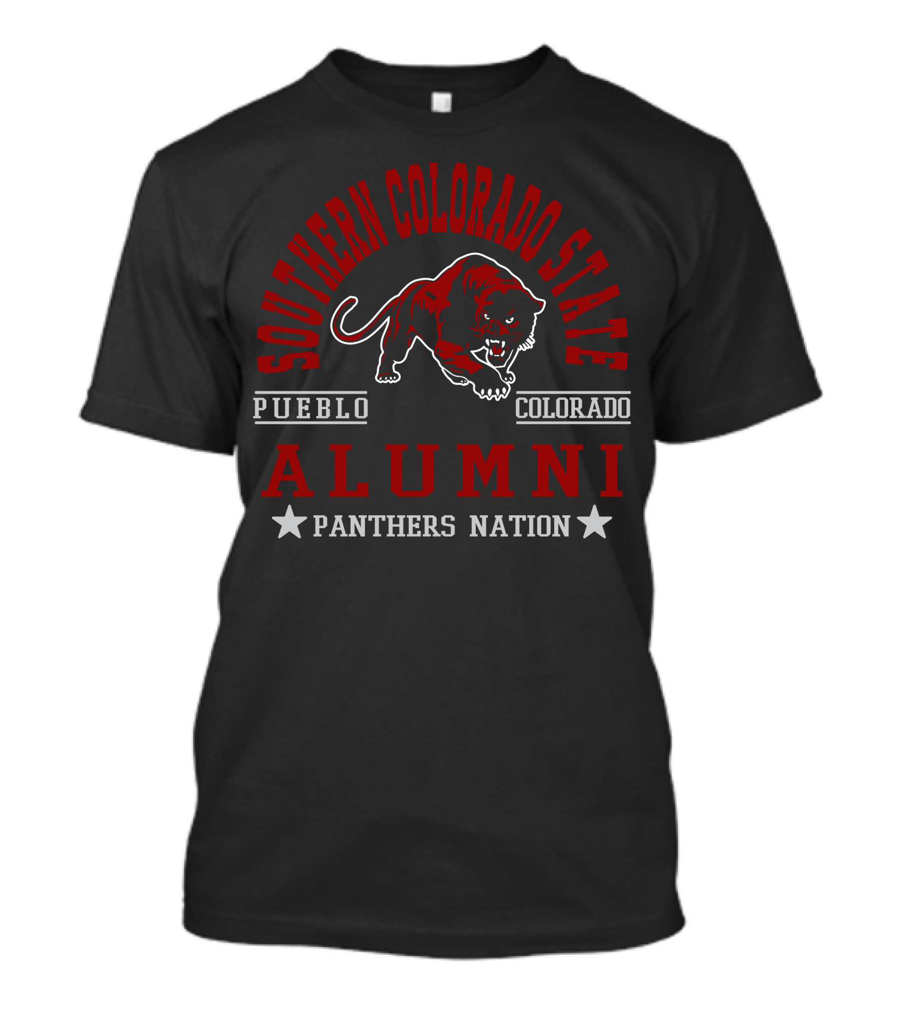 Southern Colorado State Pueblo Colorado Alumni Panthers Nation T-Shirt