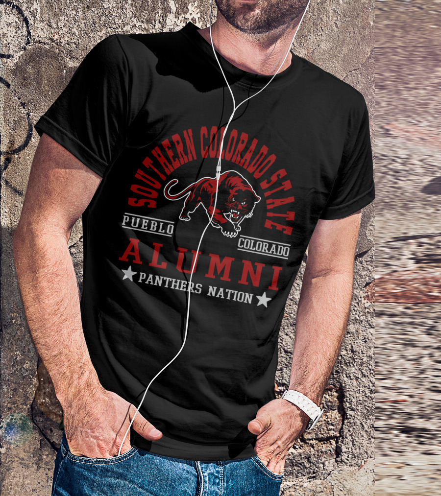 Southern Colorado State Pueblo Colorado Alumni Panthers Nation T-Shirt